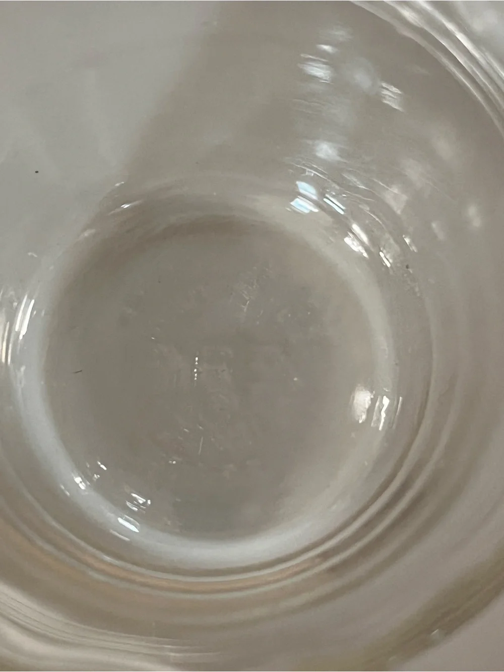 Pyrex Clear Glass Scalloped Edge Dessert Cups - Set of 11